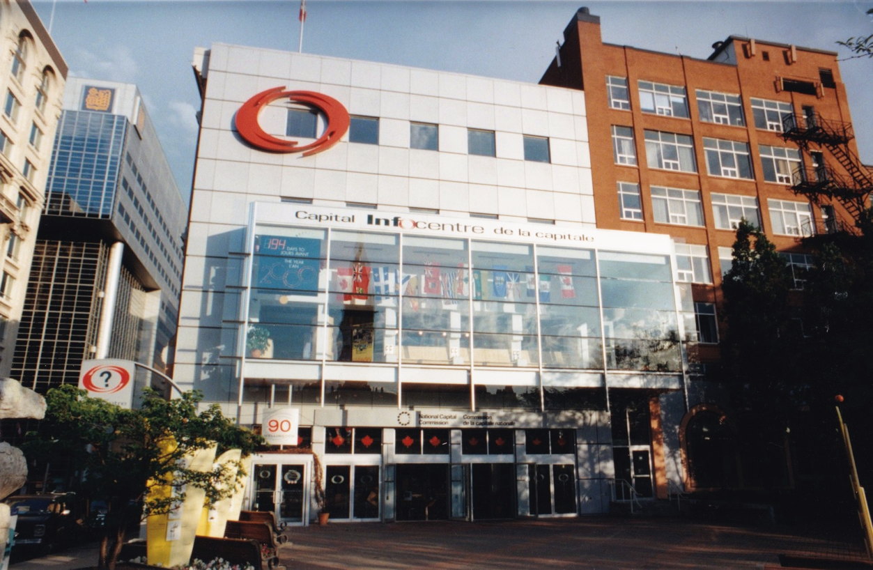 NCC Info Centre Image: NCC Info Center on Wellington across from Parliament